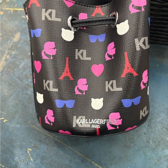 Karl Lagerfeld Maybelle Crossbody bucket bag - Picture 4 of 5